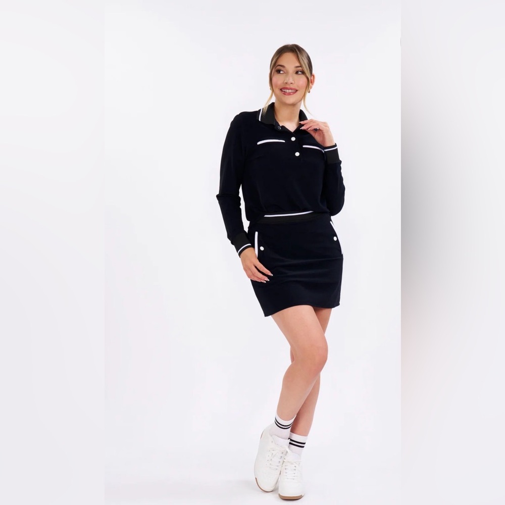 NINI Designs Long Sleeve Performance Top and Skort UPF 30+ Small